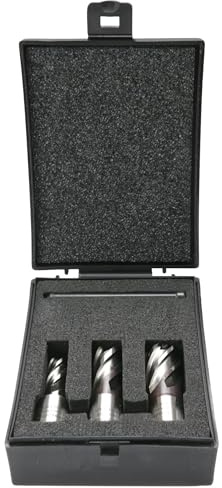 Evolution Kit de 6 Fraises 25mm pour Perceuse Magnétique (Pack de 3)