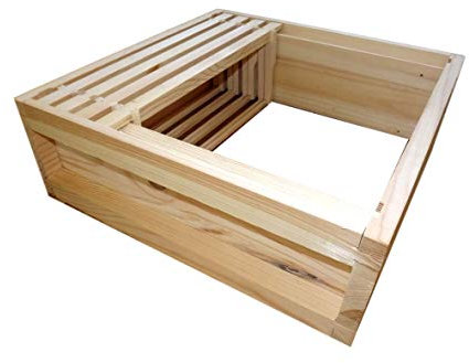 Beekeeping Supplies UK Ltd - Super for a British National Beehive- Flat Packed with Nails and Instructions - Pine