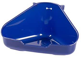 duvoplus, Dangle Toilet for Rodents 37.5 x 26.5 x 15.5 cm Blue Rodent Blue Rodent