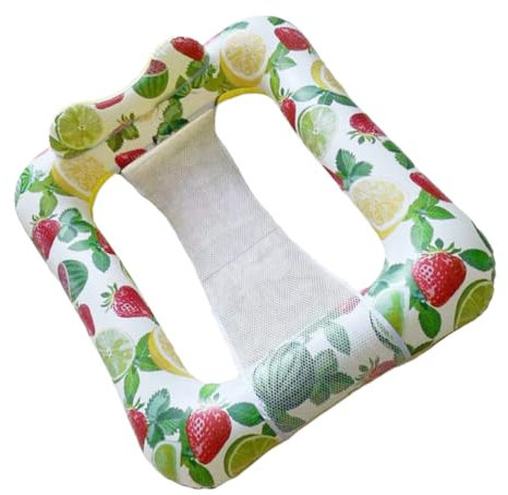 KONTONTY Hamac Flottant en Maille pour Piscine Tapis Flottant Facile À Accessoire De Relaxation pour Adultes