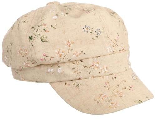 Lipodo Flowers Ballonmütze Schirmmütze geblümt Mehrfarbig Damen Frühling Sommer