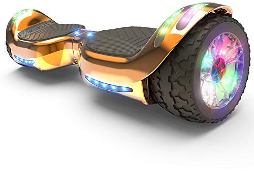 HOVERSTAR All-New HS2.0 Hoverboard All-Terrain Two-Wheel Self Balancing Flash Wheel Electric Scooter with Wireless Bluetooth Speaker