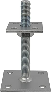 GeZu Impex Pfostenträger Oskar höhenverstellbar 70 x 70 mm easy