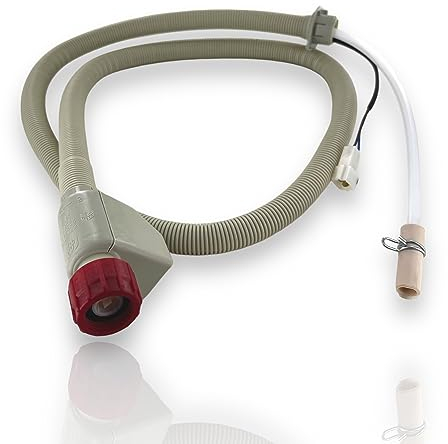 DL-pro Manguera de entrada de agua 1,5m para lavavajillas y lavaplatos para AEG Electrolux Juno 14018058901/6 140180589016 14018058901 Aquastop