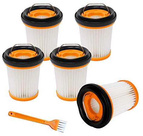 Opaltool Staubsaugerfilter-Ersatzfilter für Staubsauger, kompatibel mit Shark W1 WV200 WV201 WV205 WV220 schnurlosem Handstaubsauger, vergleichbar mit Teilenummer XHFWV200, 5 Stück