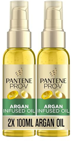 Pantene Pro-V Argan Infused Haaröl, Für Widerspenstiges Haar, 100 ml (Packung mit 2)