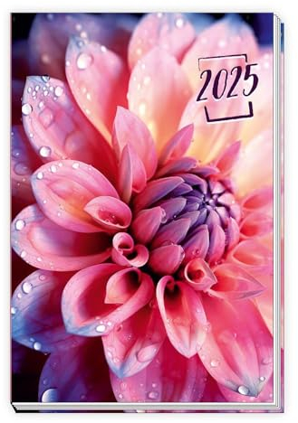 Trötsch Taschenkalender A6 Flowers 2025: Wochenkalender
