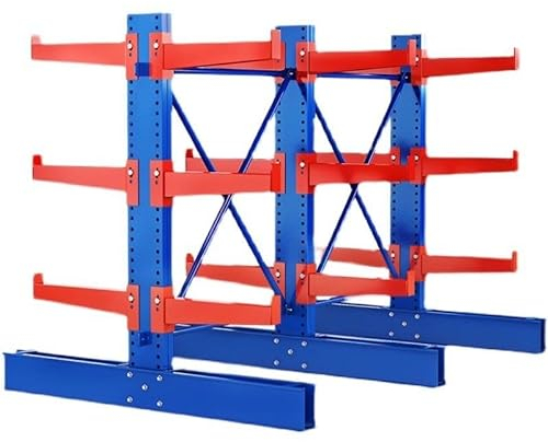 Bayram Kragarmregal Palettenregal Hauptregal Anbauregal 2 m hoch x 1,5 breit x 2,90 m lang - Fachlast 500kg pro Arm -Schwerlastregal Abholer Sonderpreise !!!