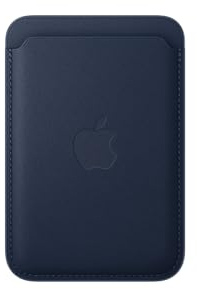 Apple Portafoglio MagSafe in tessuto FineWoven per iPhone - Blu profondo ​​​​​​​
