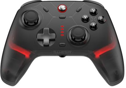 GameSir Cyclone2 TMR Controller pc TMR Hall Stick Gamepad mit dualem Hall Trigger/Micro Trigger Gaming Controller für Switch, Android, iOS und PC Verkabelt/Drahtlos/2.4G mit Makrotasten Schwarz