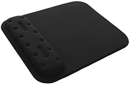 OFFSCH Mauspad Mit Handgelenkstütze Ergonomisch Glatte Oberfläche Für Büro Und Spielen Leicht Zu Reinigen