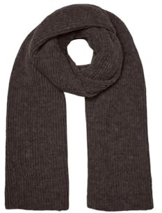 VERO MODA Vmgila Rib Scarf Noos, torta al cioccolato, taglia unica, Torta al cioccolato, Taglia unica