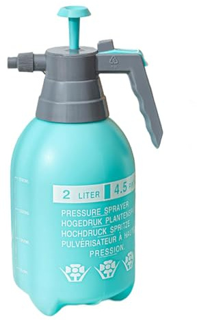 Rociador de jardín, pulverizador manual,Pulverizador portátil de mano 2L | Botellas de aerosol de agua portátiles a prueba de fugas, nebulizador de plantas, herramienta de riego multifuncional para
