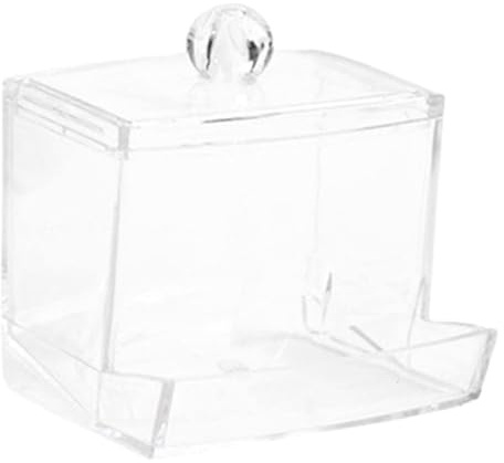 WEKADRIN Automatischer Transparenter Hühnerfutterspender aus Acryl Langlebiger Futternapf für Rutin hühner und Papageien Praktischer Futterbehälter mit Schraubbefestigung Leicht zu