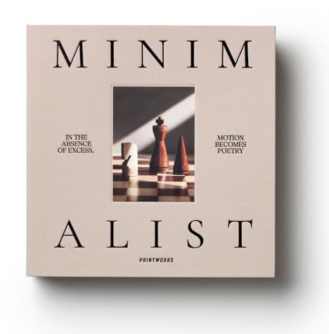 Minimalistisches Holzschach von Printworks
