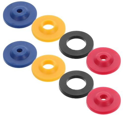 Réducteur de Débit pour Pommeau de Bain Wt01, 8 Pièces, Silicone | Joints D’étanchéité Assortis, pour Tête et Tuyau D’eau, Montage Simple, Lot de 8