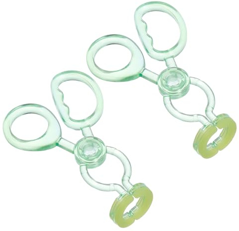 Hemobllo Applicatori e Compatibilità Generale 2 Pezzi per Lenti Invisibili Design Portatile in Plastica Antiscivolo per Inserimento Quotidiano e Viaggi