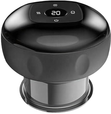 Yaztauho Appareil de ventouses électronique - Ergonomique électrique 6 niveaux - Dispositif de ventouses corporelles et outil de massage | Pour les adultes, dos, cou, épaules, jambes, pieds, mains,