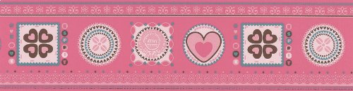 Esprit for kids Borduere in rosa, rot