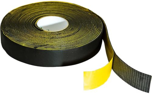 Rollo cinta Isocell autoadhesiva negra 15 mts 50x3 mm Climatización