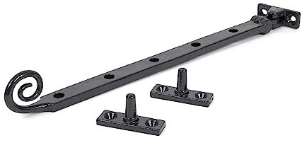 From The Anvil Black 12 Inch Cast Monkeytail Stay