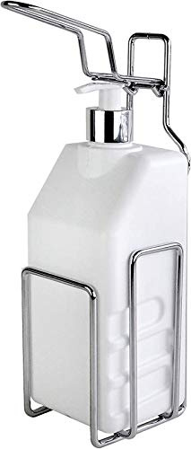 Enviro Pack 10 x Desinfektionsmittelspender D+ SMART Fill, lieferbar, stehend oder zum Aufhängen (inkl. 1000 ml Leerflasche) Seifenspender Hand Desinfektionsspender