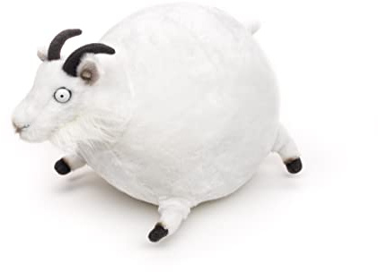 Rollin' WILD - Bergziege, klein - 22 cm (Länge) - Plüsch-Ziege, Plüschtier - Kuscheltier von Uni-Toys