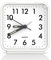 Ankilo Alarm Clocks Bedside, Silent Non Ticking Small Clock, Travel Alarm Clock with Snooze & Light, Battery Operated Loud