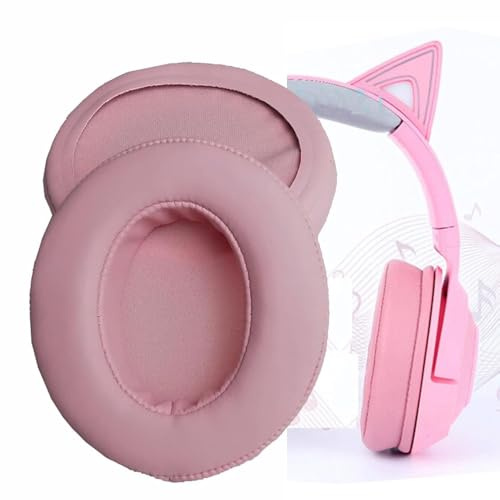 V-MOTA Ohrpolster kompatibel mit Razer Kraken BT Kitty Edition, Kraken X, Kraken X Ultralight, Kraken X Lite, Kraken X Doraemon 50th Over-Ear-Kopfhörer, Pink