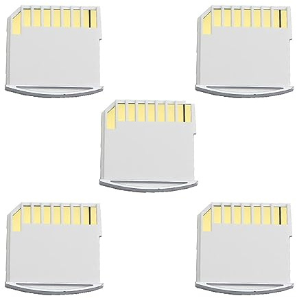 xiwai Micro SD TF auf SD-Karten-Kit Mini-Adapter für zusätzlichen Speicher MAC Air/Pro/Retina Weiß