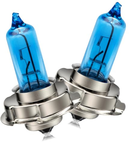 SOFOC-P26S Lampadina Alogena per Fanale Moto 6V 25W Bianca Design Resistente Anti-Vibrazione Adatta per Illuminazione Ausiliaria Veicoli 2pezzi