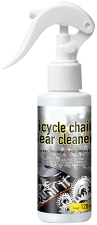 Nettoyant pour chaîne de vélo - Spray d'entretien pour vélo - 120 ml - Pour vélo - Séchage rapide