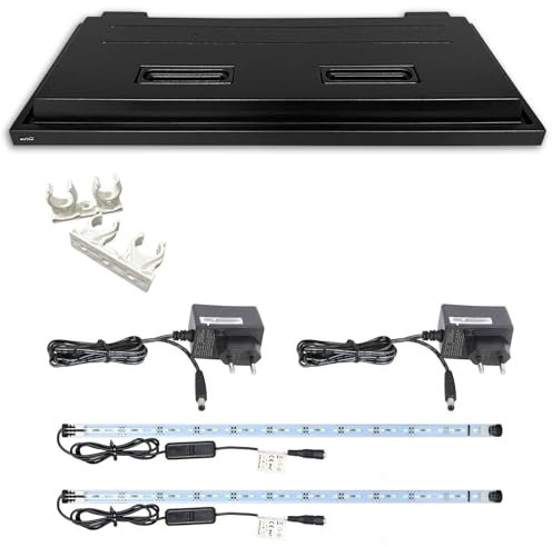 ZooPaul MLineLEDAbdeckung (80x35cm 2X LED weiß)