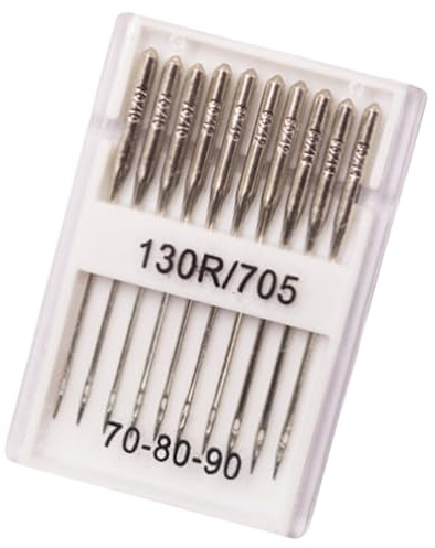 1 Set 70/10 90/14 100/16 Nähmaschinennadelspitzenkopf Regular Point Nähnadel für Jeans u