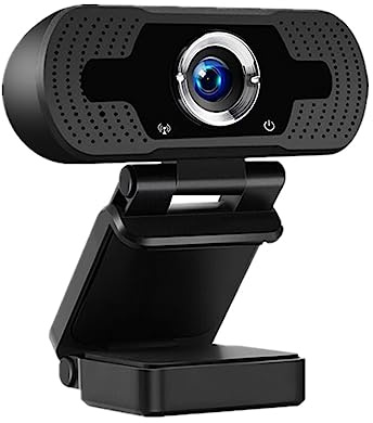 DCDCD Webcam 1080P Full HD Web Camera With Microphone Web Cam 1080p For PC Computer Laptop Desktop USB Camara Web(W8 without cover)