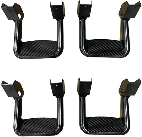 Laterales Estribos Estriberas para Ford Ranger 2011-2015 Barra Nerf de Aluminio, Auto Antideslizantes Estribos Pedales Barra Faldones Laterales