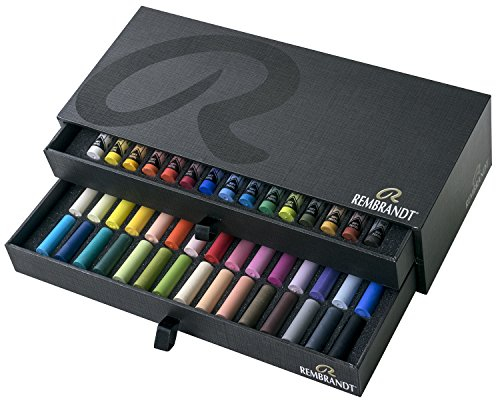 Rembrandt T3184-0018 Weiche Kuchen, Luxus-Set (31840018), Wachs, Pastel, 1 Unidad (Paquete de 1)