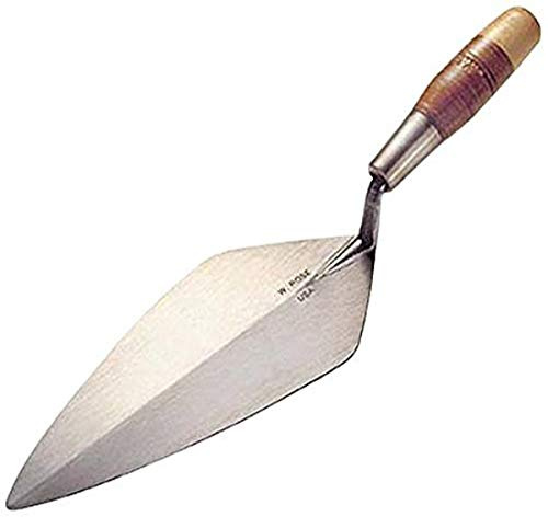 Kraft Tool RO316-11 1/2 11-1/2 Narrow London Brick Trowel w/Leather Handle