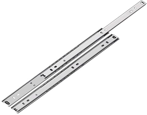 Mprofi MT® 10 Stück, 5 Paar | Schubladenschienen Teilauszug 27mm Höhe, 350mm Länge | Robuste Schubladenschiene aus Stahl | 15 kg Tragkraft | Einfache Montage für Möbel & Schränke | V350/27/10