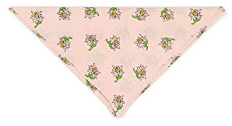 Happy4You Trachtentuch - EDELWEIß - rosa, schwarz