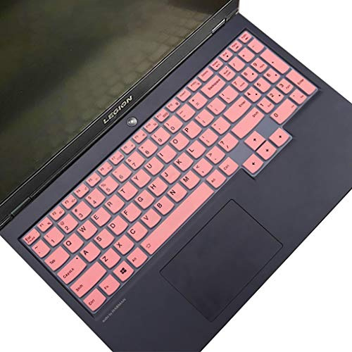 Tastaturabdeckung für Lenovo Legion 5 Pro Legion 5 Series Legion 5 5i 5p 5pi 15,6 Zoll und 17,3 Zoll |Legion 7i & IdeaPad Gaming 3i Gaming Laptop Tastatur Schutz Skin Skin Pink