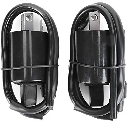 Tändspole, paket med tändspolar för bilar, 2 stycken kortare tändning och amp; längre spolar passar för Virago 1100 Xv1100