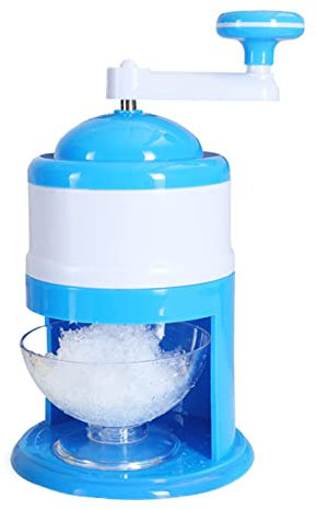 Multi-Function Manual Ice Crusher Hand Crank Snow Cone Portable Household Kitchen DIY Ice Blender Camping Maker Shaver Ice Tool