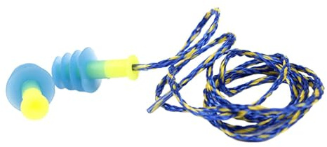 Generic Silicone Earplugs with Cord, Waterproof, Comfortable, Soft Noise Cancelling