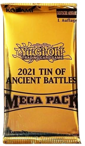 Yu-Gi-Oh! TCG - Special Booster - 2021 Tin of Ancient Battles Collection - 1 Booster a 9 Karten - DEUTSCH + Heartforcards® Versandschutz