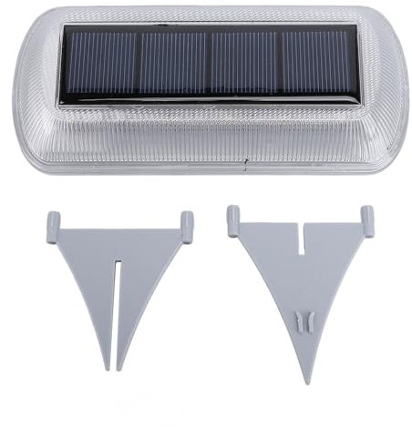 CHEOTIME Solarleuchten für den Außenbereich, 4 Stück, Weg, IP65, 3000 K, warmes Solarlicht, Solar-Gartenleuchten, Landschaftsbeleuchtung, Bodeneinbauleuchten für Wege, Terrasse, Rasen,