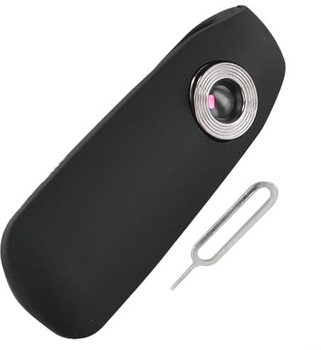 Hasaller Telecamere per il corpo 1080P HD Mini fotocamera per il corpo portatile Pocket Tiny Body Cams ricaricabile Rilevazione del movimento Telecamera di sorveglianza indossabile per la