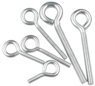 Pernos de ojo de acero inoxidable 304 - M3/M4/M5/M6/M8/M10 for aplicaciones de elevación y suspensión seguras(10 M6 x 40mm)