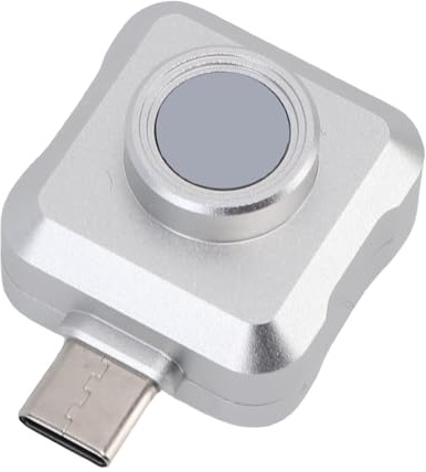 RIZGHWOY USB C Thermal Imager 25Hz IP54 Real Time Temp Measurement Type C Thermal Imaging Camera with APP Suitable for Smartphone (BH-IR256M)