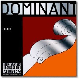 CUERDA VIOLONCELLO - Thomastik (Dominant 144A) (Plata) 3ª Medium Cello 4/4 (G) Sol (Una Unidad)